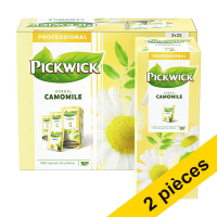 Offre : 2x Pickwick Professional thé camomille (3 x 25 pièces)