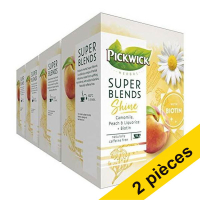 Offre : 2x Pickwick Super Blends Shine (4 x 15 pièces) 423620