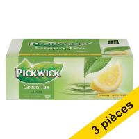 Offre : 3x Pickwick Green Tea Lemon thé (100 pièces)