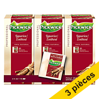 Offre : 3x Pickwick Professional thé Réglisse (3 x 25 pièces)