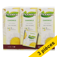 Offre : 3x Pickwick Professional thé camomille (3 x 25 pièces)