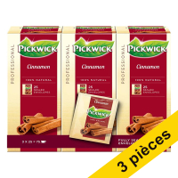 Offre : 3x Pickwick Professional thé cannelle (3 x 25 pièces)