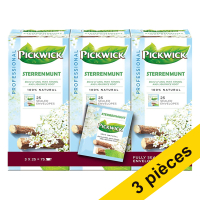 Offre : 3x Pickwick Professional thé réglisse menthe (3 x 25 pièces)