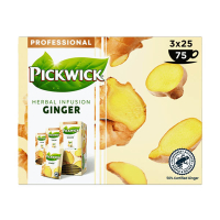 Pickwick Professional Ginger thé (3 x 25 pièces)
