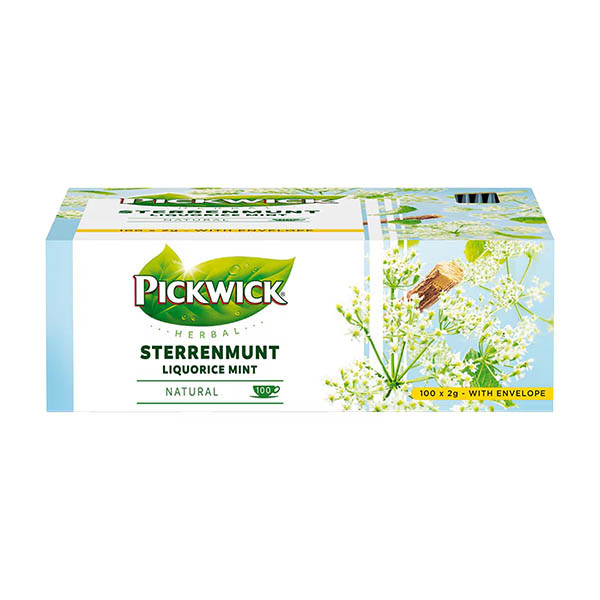 Pickwick Professional Starmint thé menthe avec emballage individuel (100 pièces) 423564 - 1