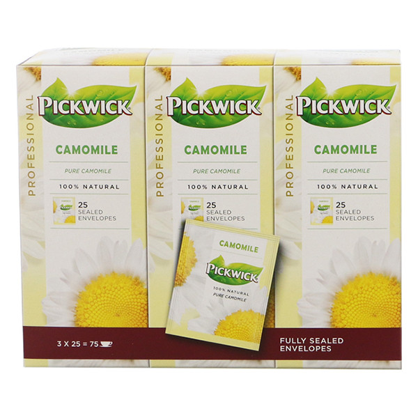 Pickwick Professional thé camomille (3 x 25 pièces)  421026 - 1