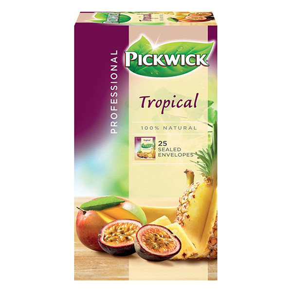 Pickwick Professional thé fruits tropicaux (3 x 25 pièces)  421024 - 2