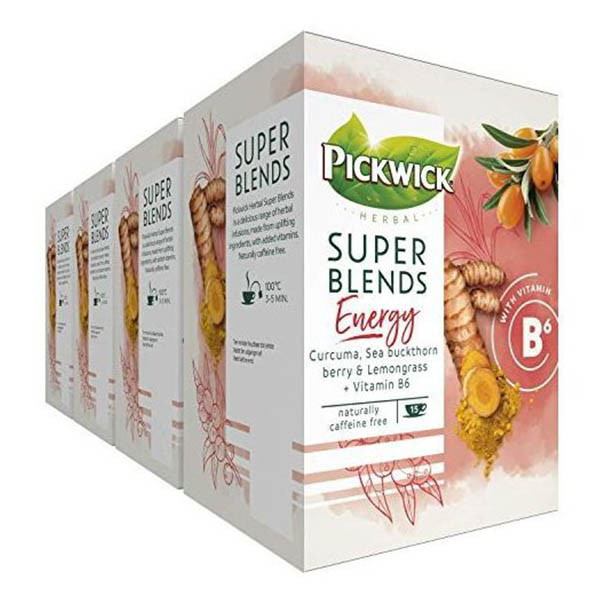 Pickwick Super Blends Energy (4 x 15 pièces) 423616 - 1