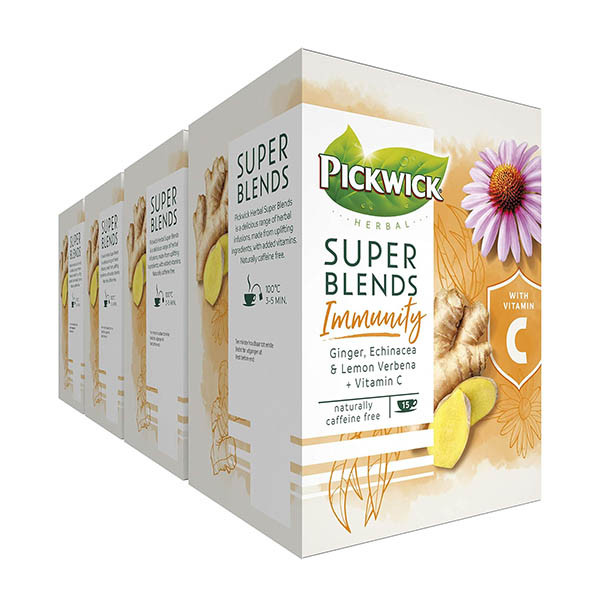 Pickwick Super Blends Immunity (4 x 15 pièces) 423617 - 1