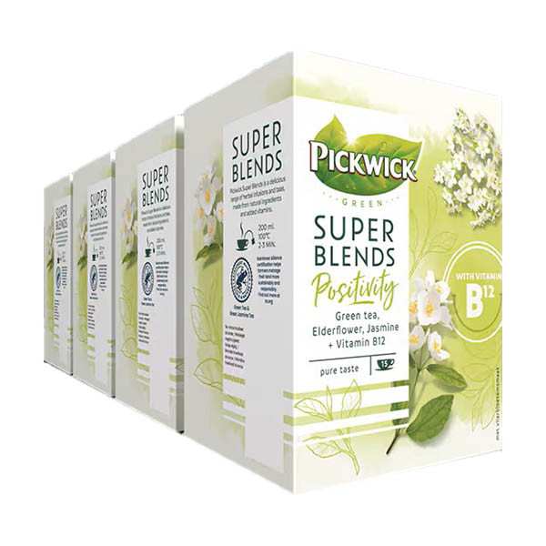 Pickwick Super Blends Positivity (4 x 15 pièces) 423619 - 1