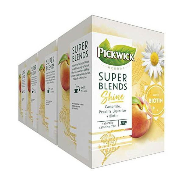 Pickwick Super Blends Shine (4 x 15 pièces) 423615 - 1