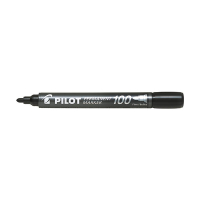Pilot 100 marqueur permanent - noir 279938