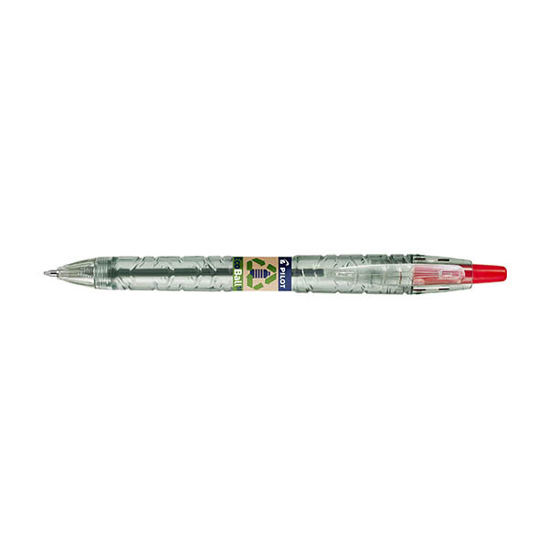 Pilot B2P ECOBALL Begreen stylo à bille pointe moyenne - rouge 279909 - 1