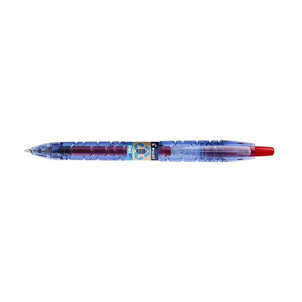 Pilot B2P Gel Begreen stylo roller 0,7 - rouge 279912 - 1