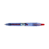 Pilot B2P Gel Begreen stylo roller 0,7 - rouge 279912