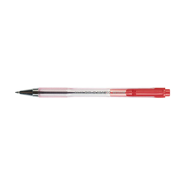 Pilot BPS-MATIC stylo à bille rétractable pointe moyenne - rouge 279906 - 1
