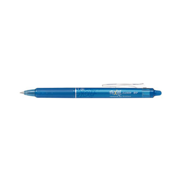 Pilot Frixion Clicker stylo à bille - bleu clair 405008 - 1
