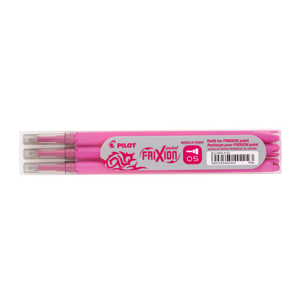 Pilot Frixion Point recharge de stylo roller (3 pièces) - rose 402043 405036 - 1