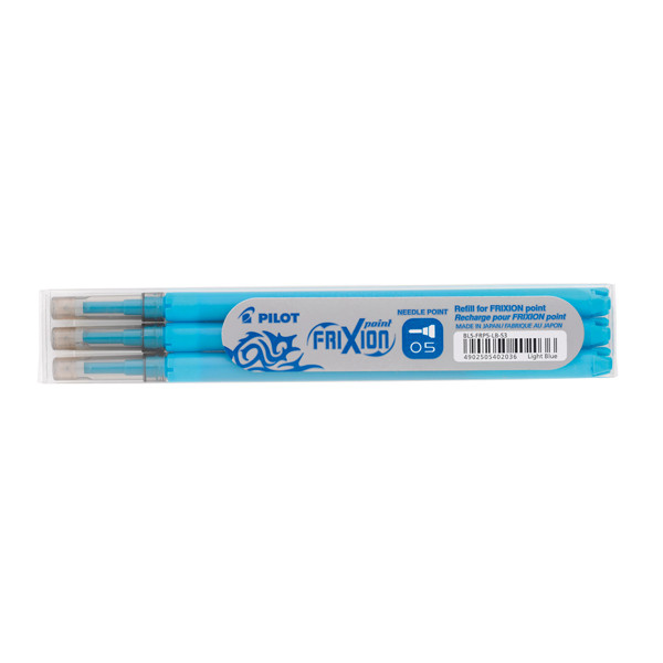 Pilot Frixion Point recharge de stylo roller (3 pièces) - turquoise 402036 405041 - 1