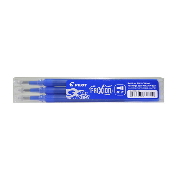 Pilot Frixion recharge de stylo à bille (3 pièces) - bleu Pilot