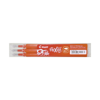 Pilot Frixion recharge de stylo à bille (3 pièces) - orange