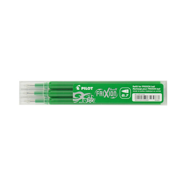 Pilot Frixion recharge de stylo à bille (3 pièces) - vert 5356087 637776 405020 - 1