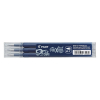 Pilot Frixion recharge pour stylo à bille (3 pièces) - bleu-noir 465574 506256 405526