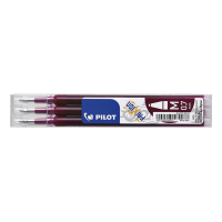 Pilot Frixion recharge stylo à bille (3 pièces) - rouge bordeaux