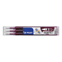 Pilot Frixion recharge stylo à bille (3 pièces) - rouge bordeaux