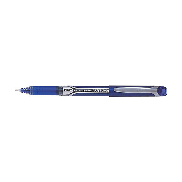 Pilot Hi-Tecpoint V10 Grip stylo roller - bleu 279931 - 1