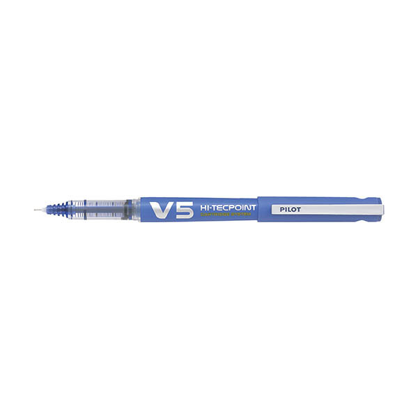 Pilot Hi-Tecpoint V5 Begreen stylo roller rechargeable - bleu 279933 - 1