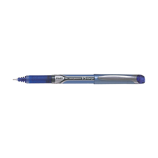 Pilot Hi-Tecpoint V5 Grip stylo roller - bleu 279923 - 1