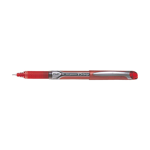 Pilot Hi-Tecpoint V5 Grip stylo roller - rouge 279924 - 1