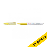 Offre : 10x Pilot Frixion Color stylo-feutre (0,4 mm ogive) - jaune