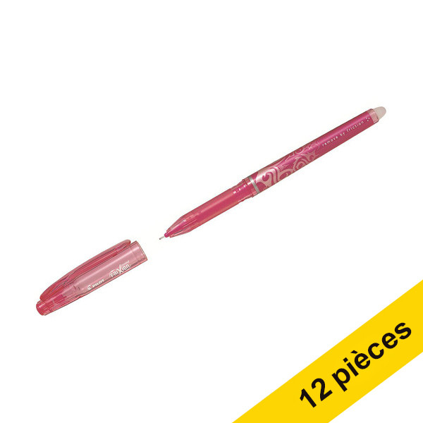 Pilot Offre : 12x Pilot Frixion Point stylo roller - rose  240090 - 1