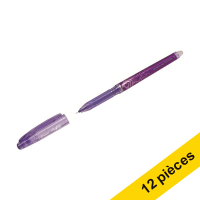 Pilot Offre : 12x Pilot Frixion Point stylo roller - violet  240092