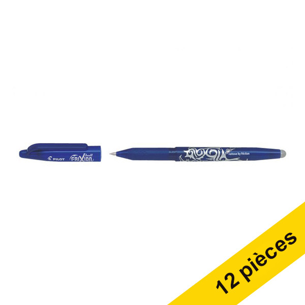 Offre : 12x Pilot Frixion styloà bille - bleu 240058 - 1
