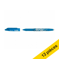 Offre : 12x Pilot Frixion stylo-bille - bleu clair