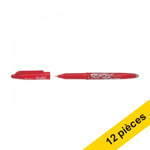 Pilot Offre : 12x Pilot Frixion stylo-bille - rouge  240072 - 1