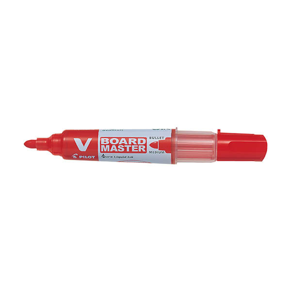 Pilot V-Board Master marqueur pour tableau blanc pointe ogive moyenne - rouge 279972 - 1