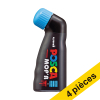 Offre: 4x POSCA PCM-22 MOP'R marqueur peinture (3 - 19 mm ogive) - bleu ciel 424471 - 1