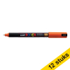 Offre : 12x POSCA PC-1MR marqueur acrylique (0,7 mm ogive) - orange 424272 - 1