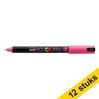 Offre : 12x POSCA PC-1MR marqueur acrylique (0,7 mm ogive) - rose