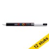 Offre : 12x POSCA PC-1MR marqueur peinture (0,7 mm ogive) - blanc 424266 - 1