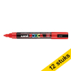 Offre : 12x POSCA PC-5M marqueur acrylique (1,8 - 2,5 mm ogive) - rouge 424382 - 1