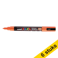 Offre : 6x POSCA PC-3M marqueur peinture (0,9 - 1,3 mm ogive) - orange