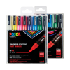 PC-3M/PC-5M set de marqueurs acryliques POSCA (16 pièces) 424479 - 1