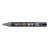 Posca PC-5M marqueur acrylique - gris foncé (rond 1,8 - 2,5 mm) 424485 - 1