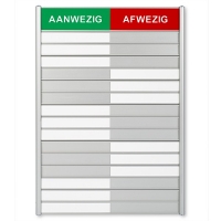 Posta Picto tableau de présence/absence (15 plaques) 39213 400702