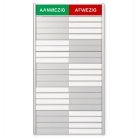 Posta Picto tableau de présence/absence (20 plaques) 39214 400703